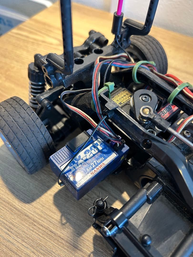 タミヤ　ラジコン　1/10 m-05シャーシ　ミニクーパー