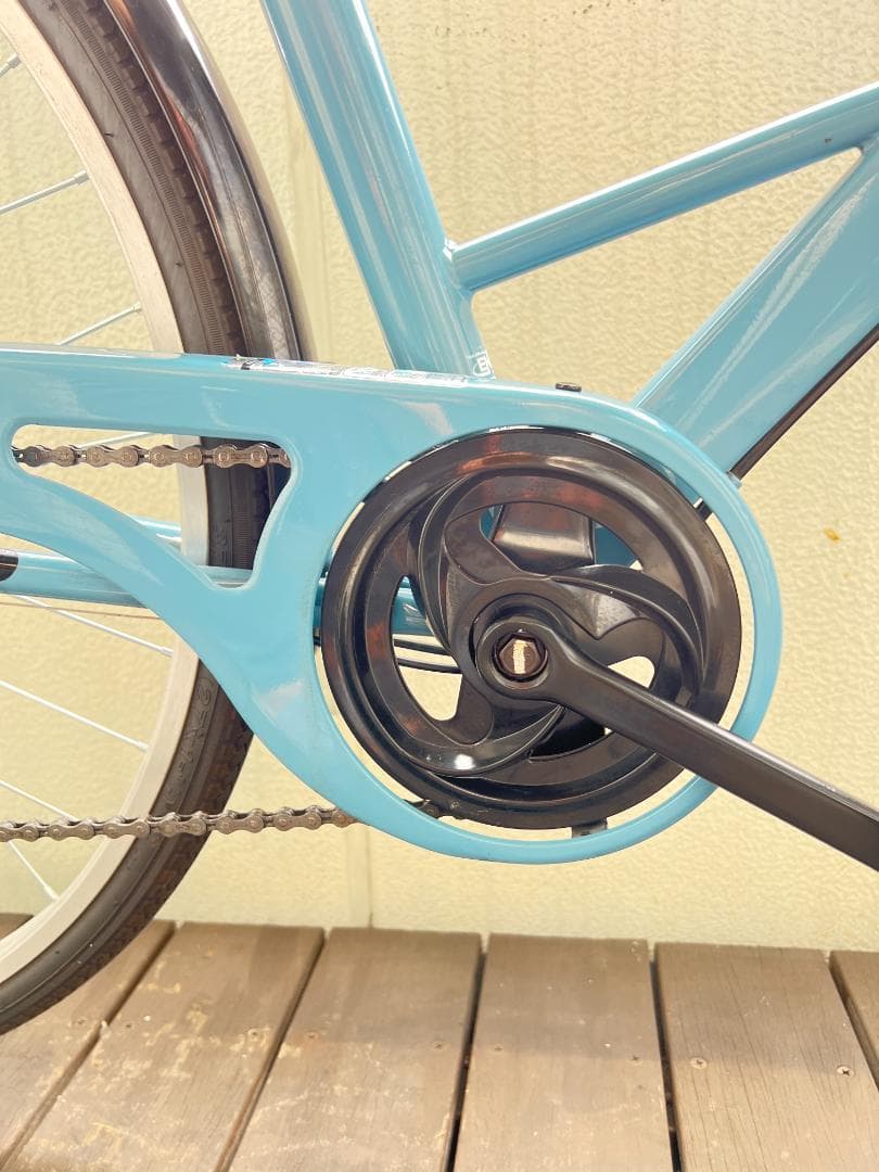 ガクチャリ　ノーパンクシティV２７インチ　シマノ6段変速　引取専用