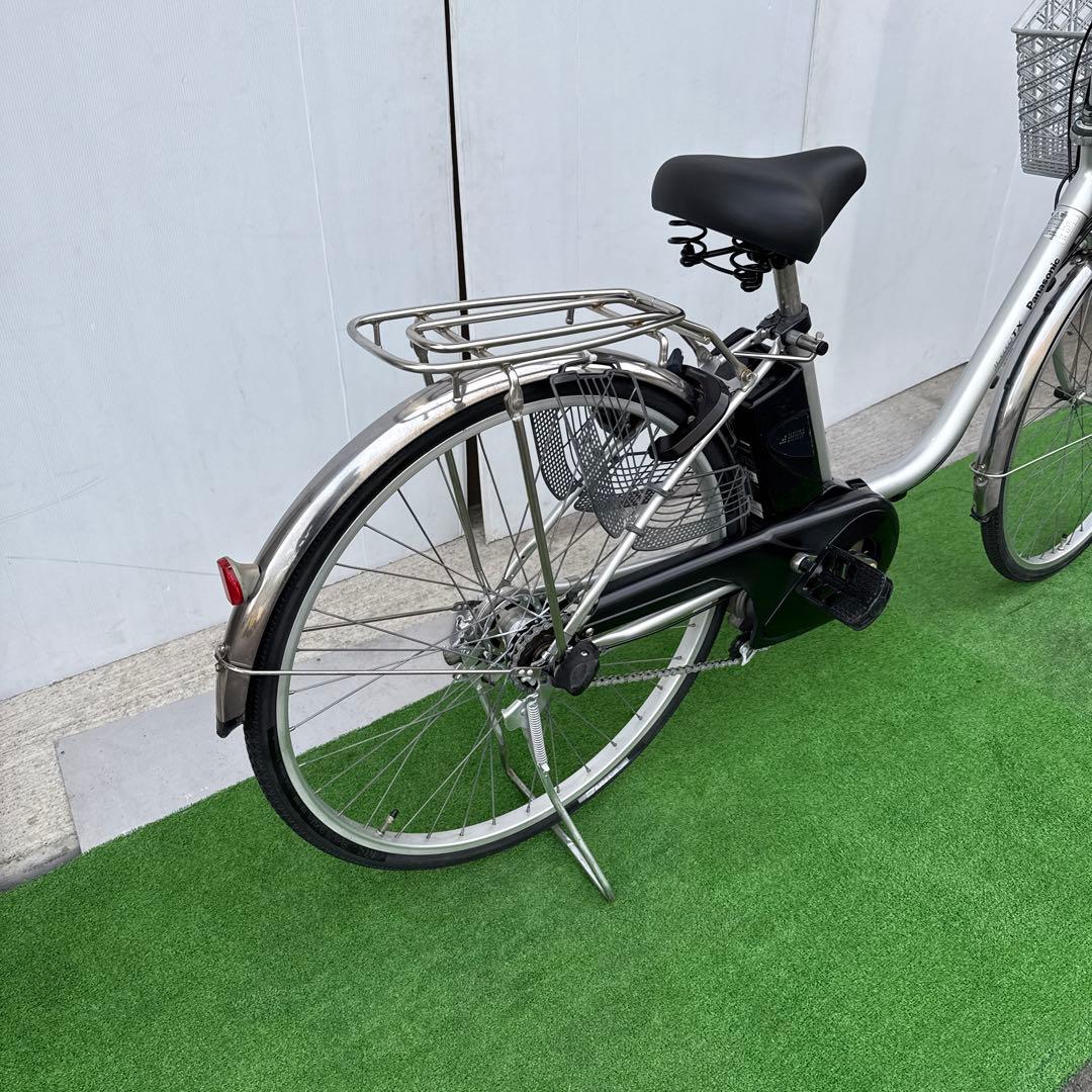 Panasonicパナソニック電動アシスト自転車26インチ8.9Ahシルバー