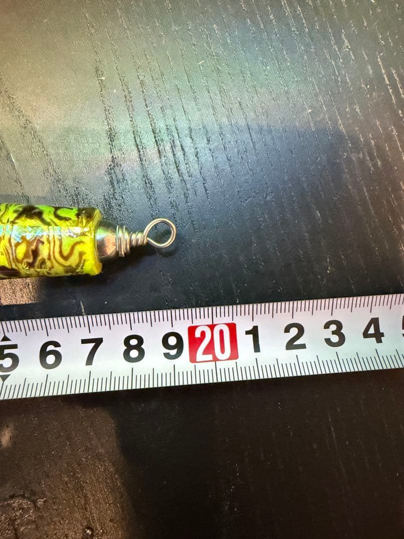 大型ポッパー 約20cm 黄緑 タイガー柄 未使用 マグロ ヒラマサ