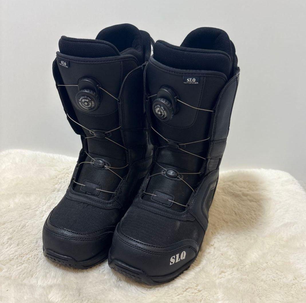 SLQ 27cm 27.5cm 黒　メンズブラック スノーボードブーツ　スノボ