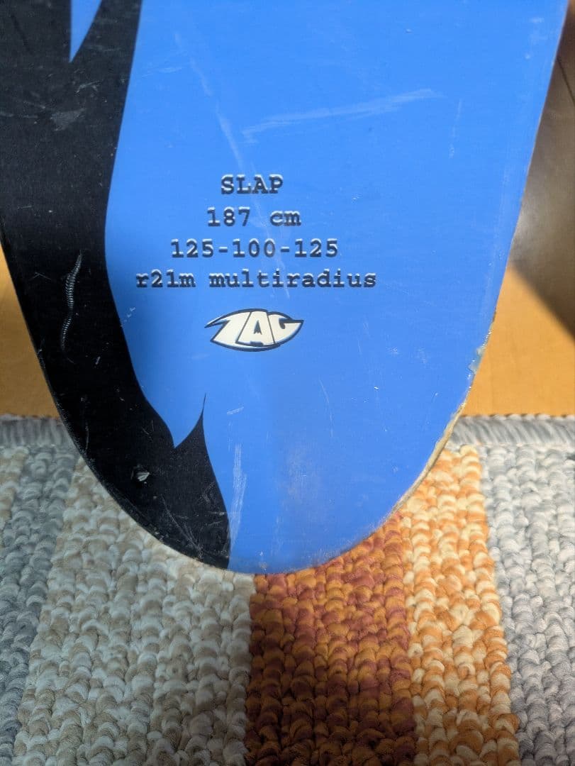 ZAG SLAP 187cm　Rottefella　テレマーク　中古品