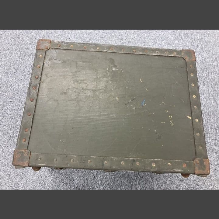 【本物】1951年製のアメリカ軍のM3赤外線狙撃兵用スコープ ボックス 特大