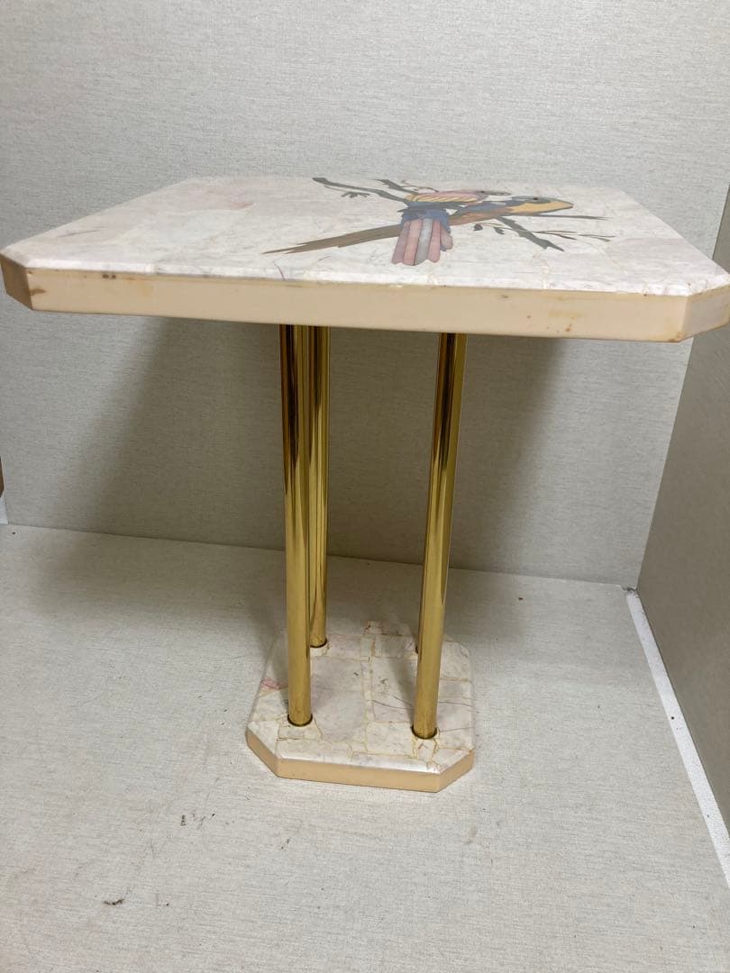 Mosalite モザライト天然石 サイドテーブル