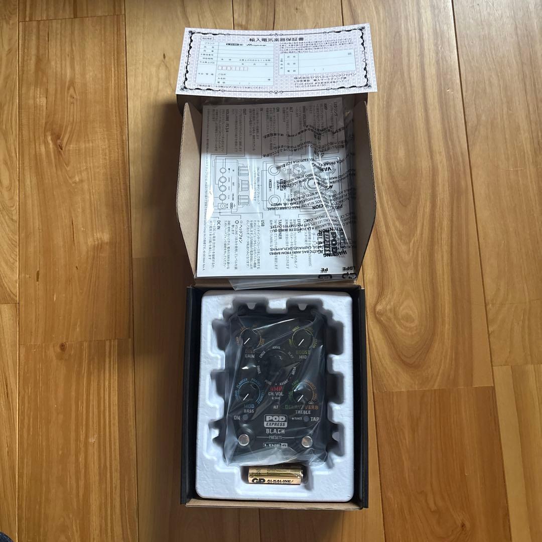 LINE 6 POD Express Black ギターエフェクター