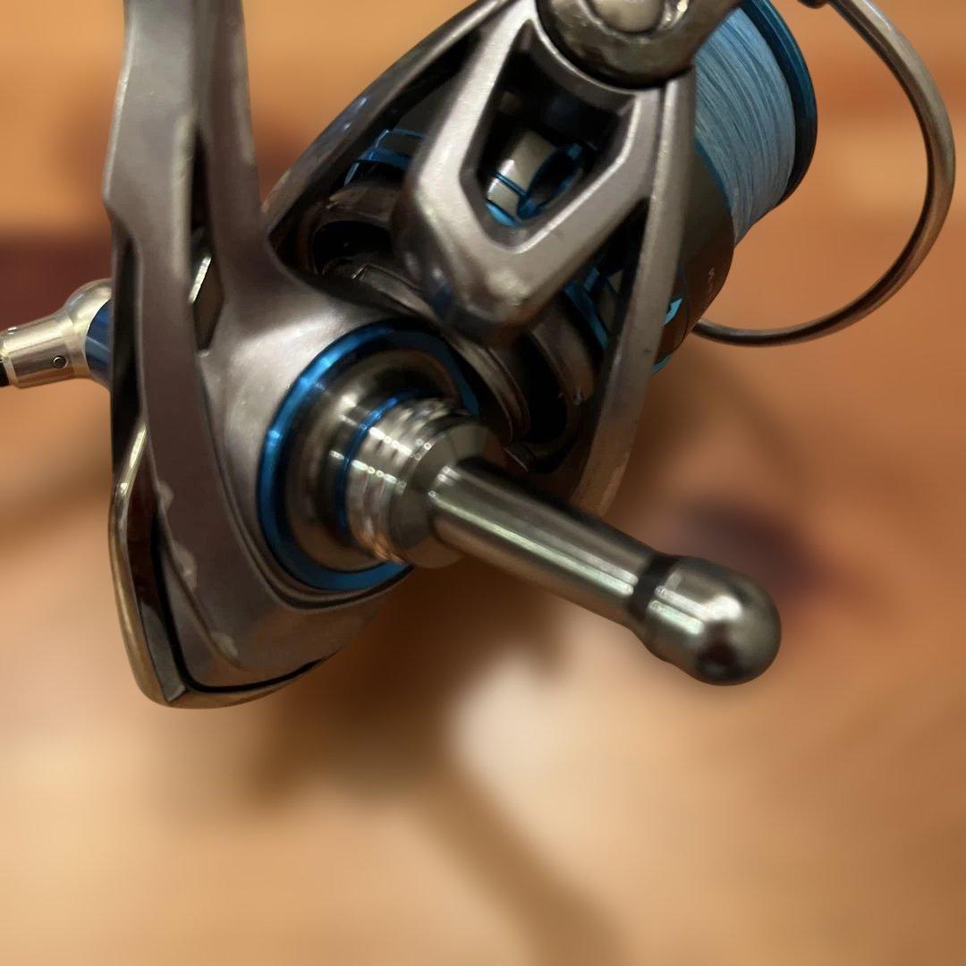 ダイワ17X-FIRE 2510PE-H zpi ハンドル ゴメクサス　カスタム