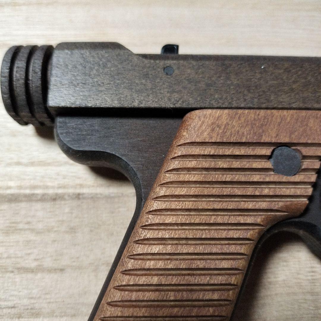 【2/1迄最終値下】木製品の共榮　超精密木製ゴム鉄砲　南部14年式 桐箱入