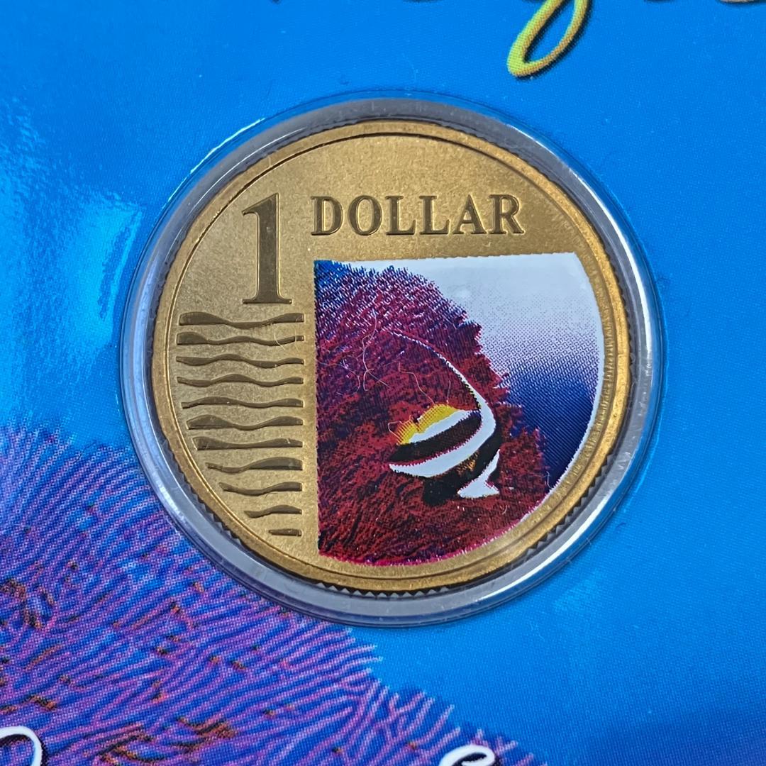 王立オーストラリア造幣局 オーシャンシリーズ ハタタテダイ 1ドル記念