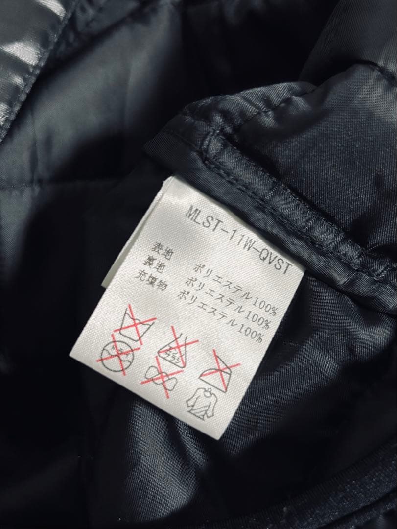 マーク&ロナ　ブラック　ベスト　サイズL