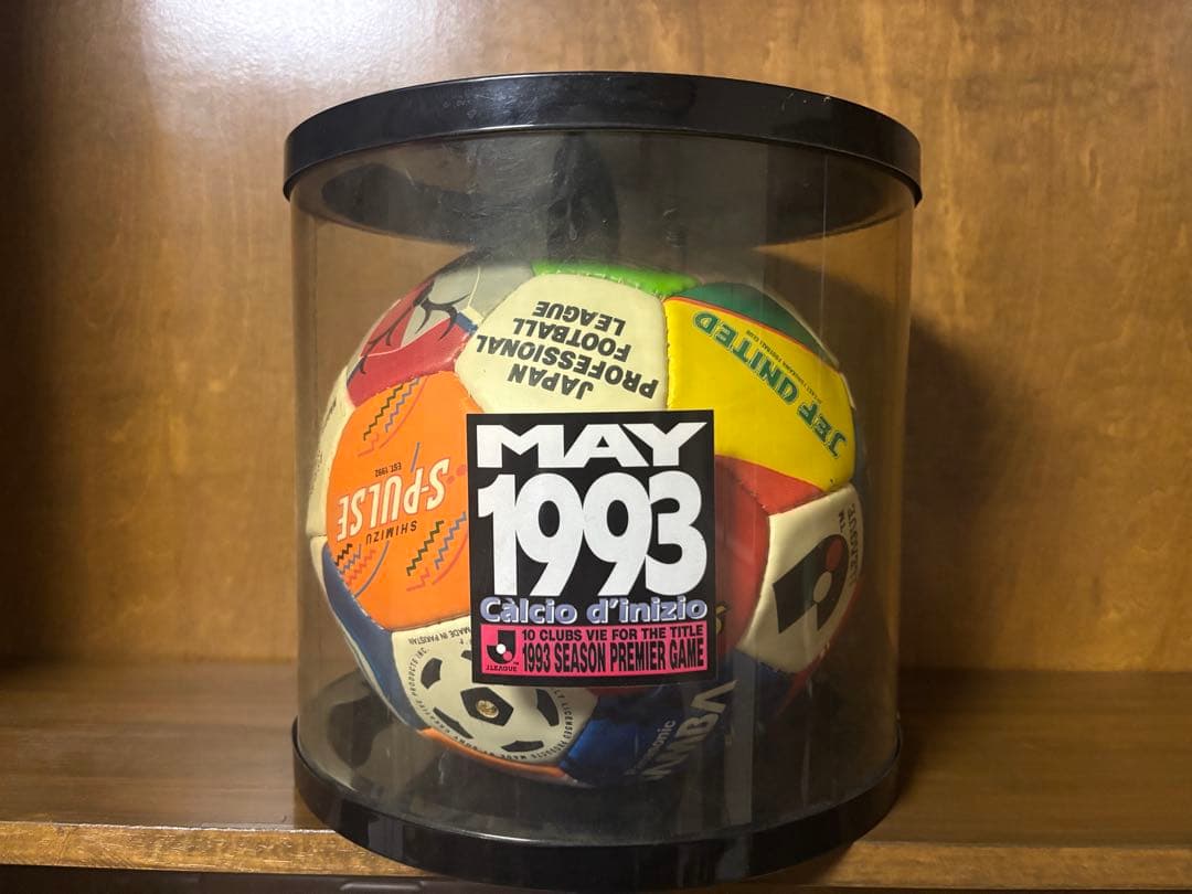 1993年 Jリーグ 開幕記念 サッカーボール フラッグ柄