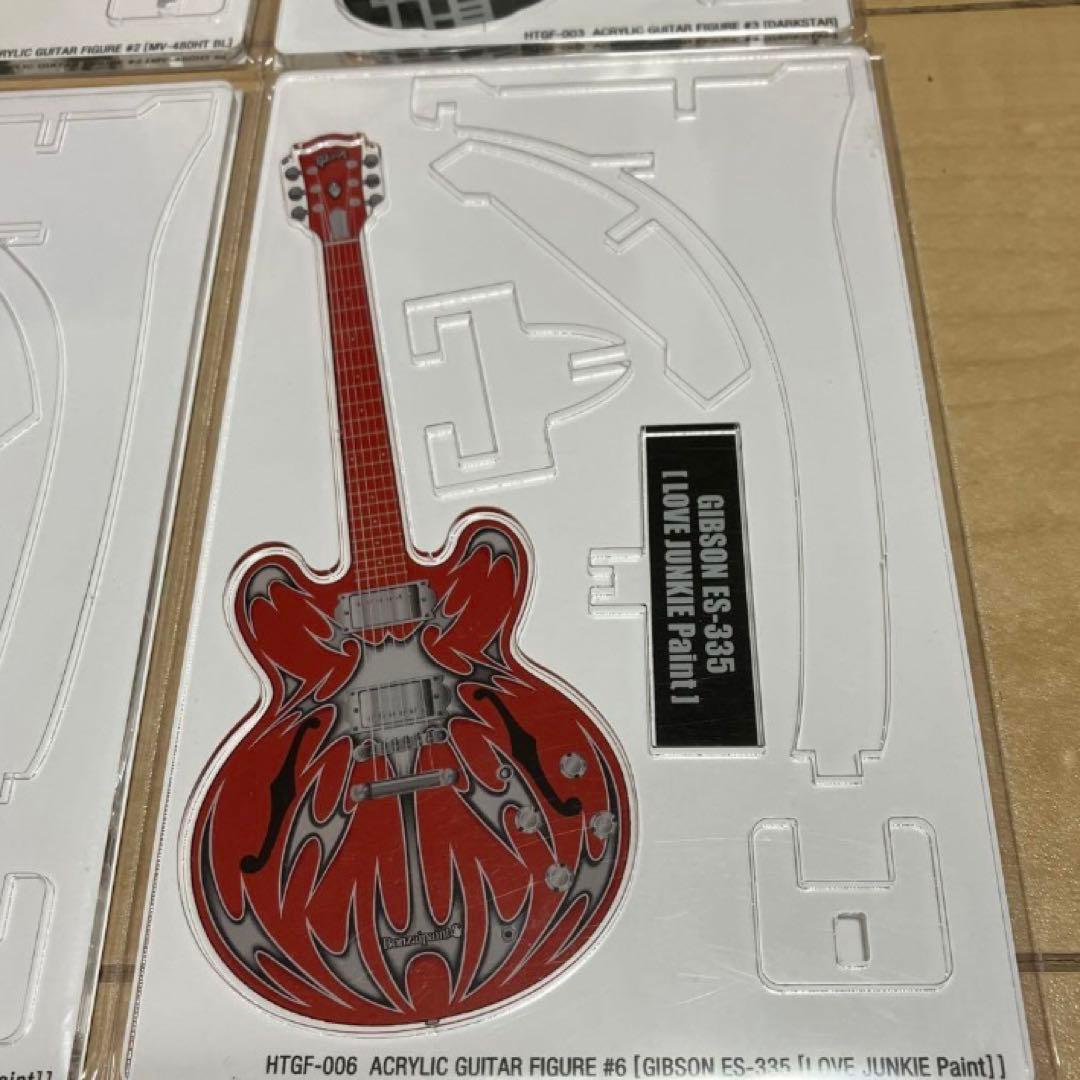 布袋寅泰　アクリルギターフィギュア　6個セット