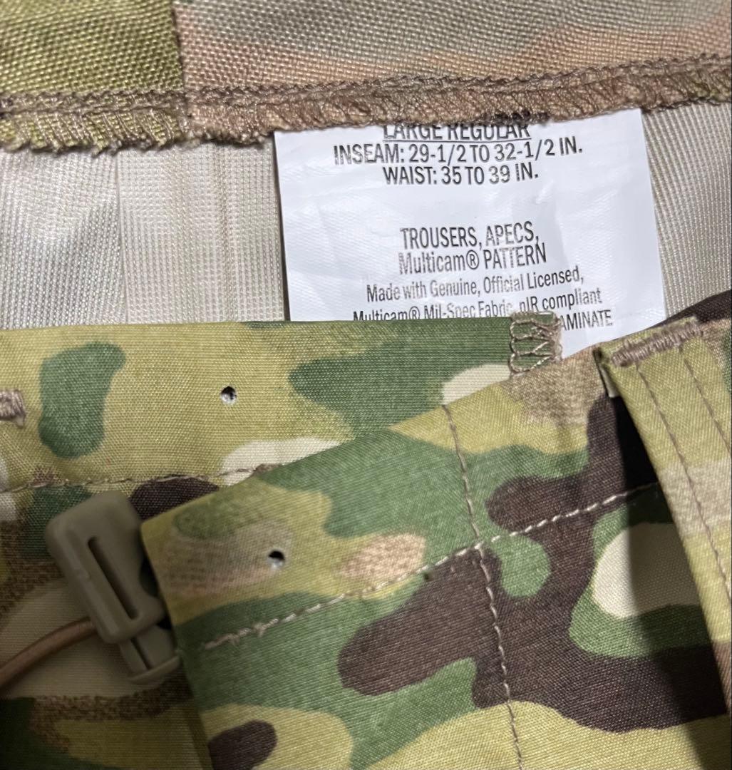 アメリカ陸軍 APECS マルチカム防水パンツ 大型レギュラー NWOT