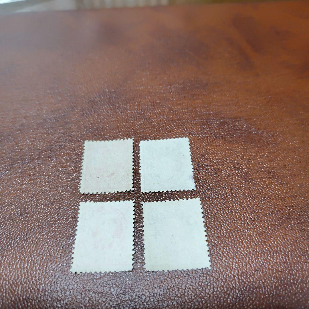 山田　銭単位切手　日清戦勝4種　見本品