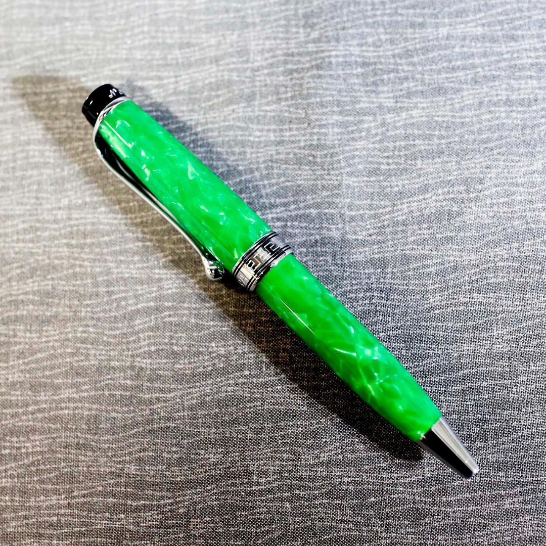 【極美品 限定品】アウロラ ボールペン テッラ グリーン