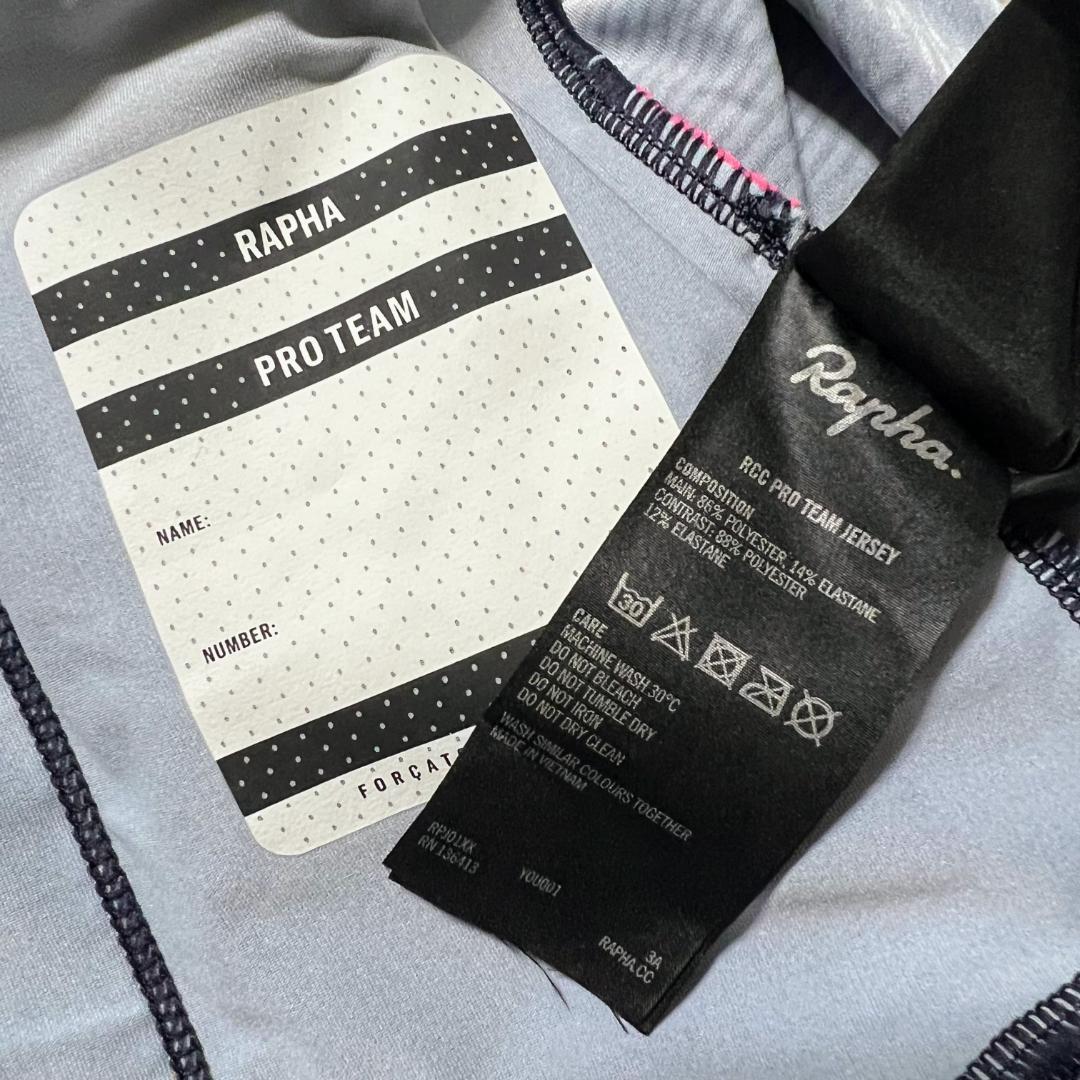 Rapha 特別限定版 RCC メンズ プロチーム ジャージ Sサイズ 半袖