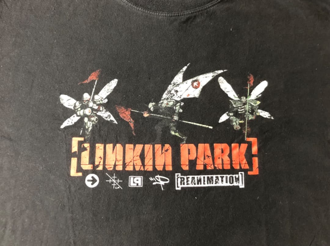 デッドストックリンキンパーク　リアニメーション　Tシャツ US XL