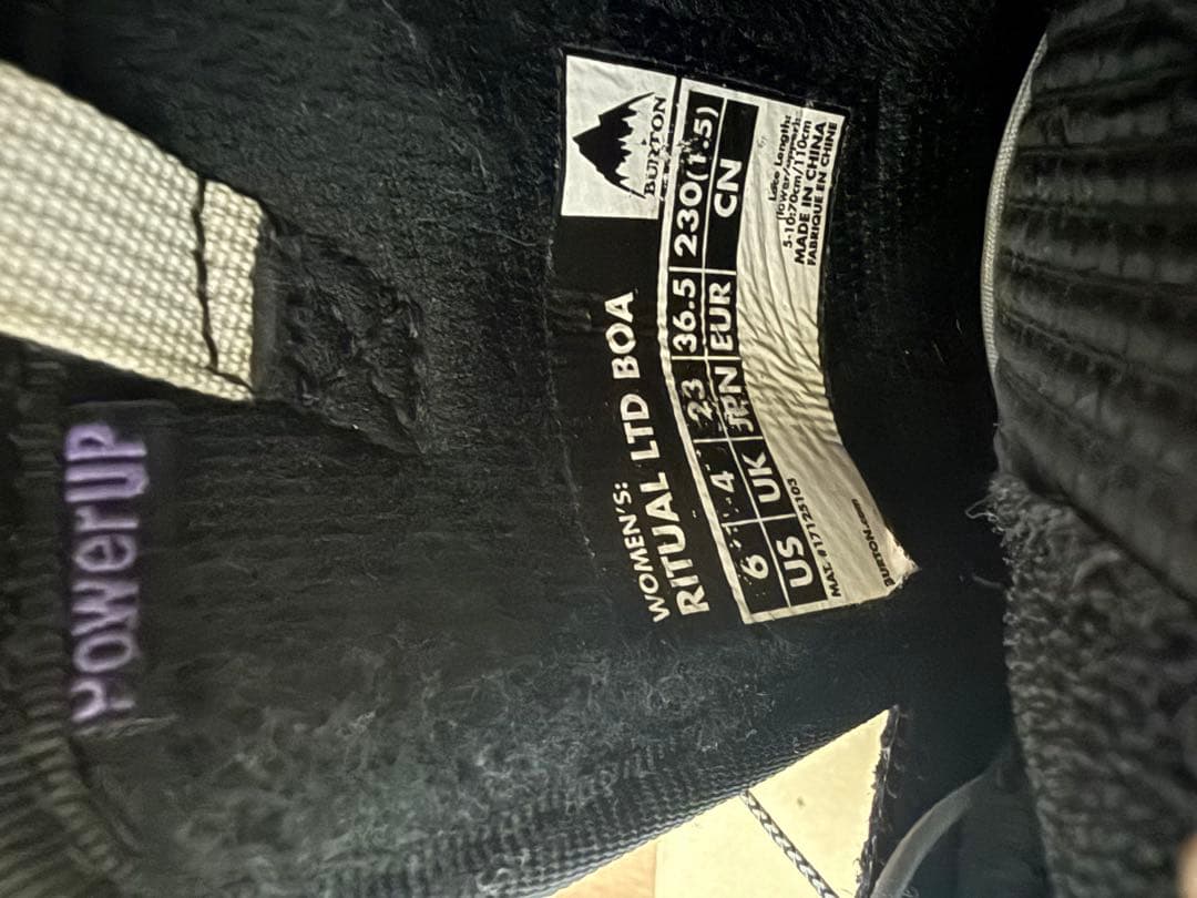 バートン　レディース　リチュアル　ブーツ　BOA