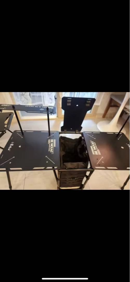 本日限定価格 コンテナボックス ブラックキャンパー ソロキャンパーに キャンプ