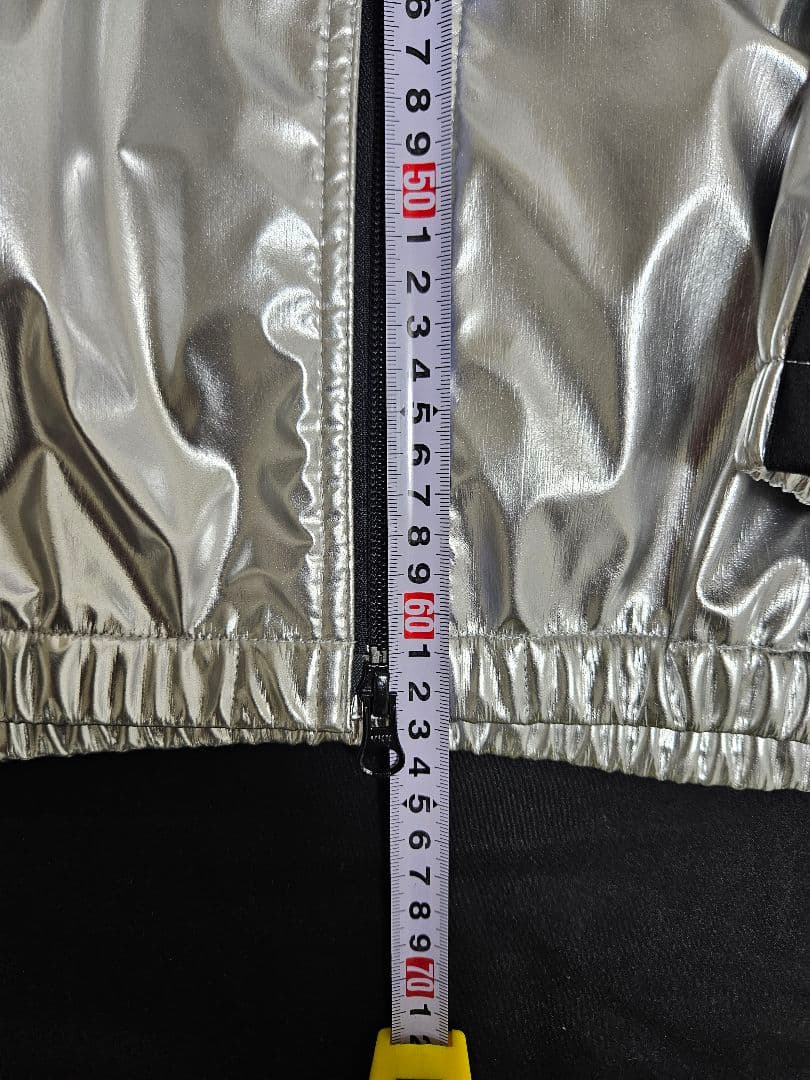 【✨未使用新品✨】タグ付　JACK BUNNY シルバー フードジャケットメンズ