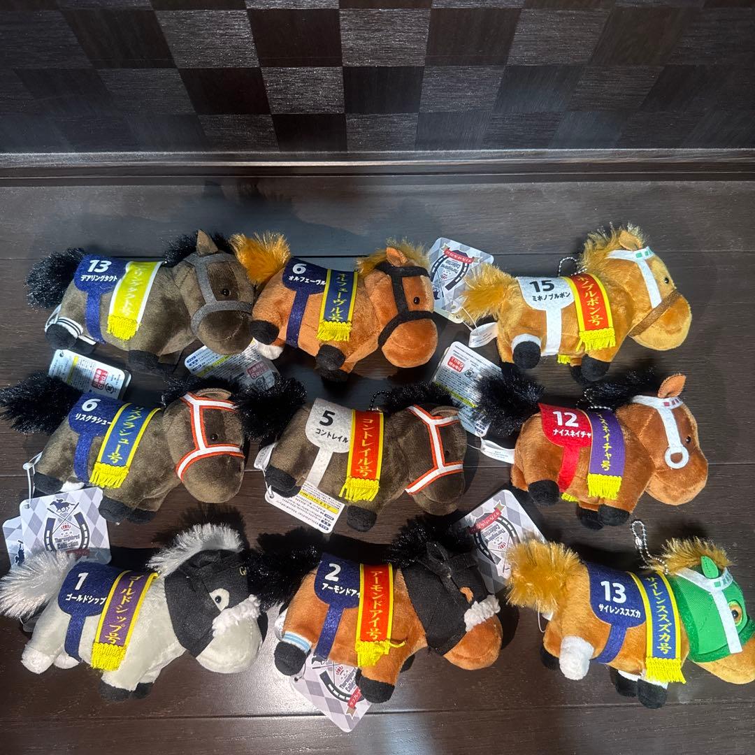 サラブレッドコレクション　マスコットボールチェーン　セット売り