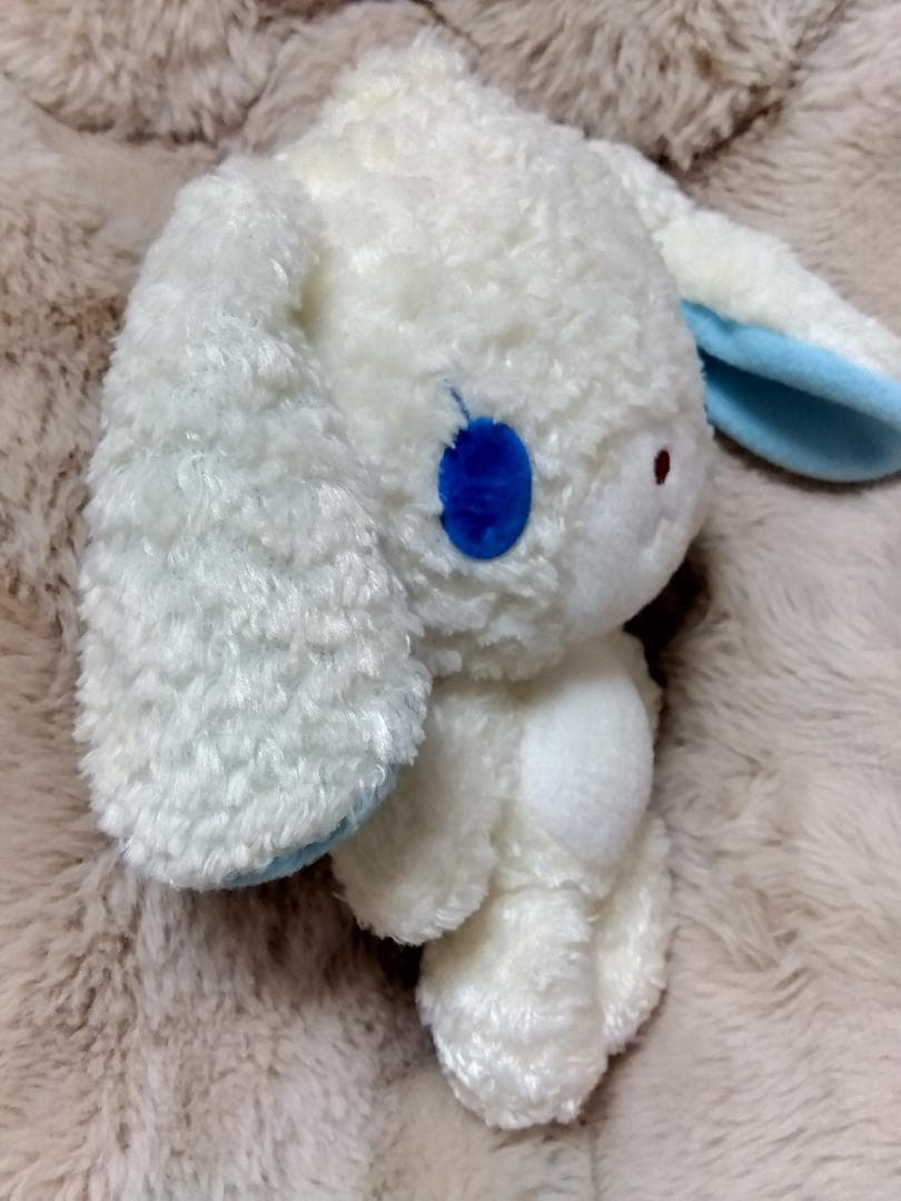 〈当時物〉シュガーバニーズ　あおみみうさぬいぐるみ