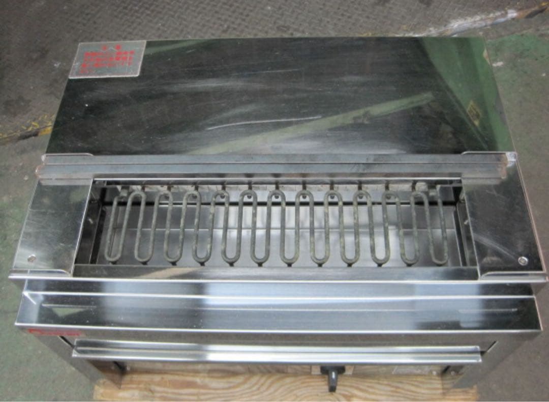 2021年製【押切電機】【中古】　卓上型電気グリラー　GK-4T　単相200V