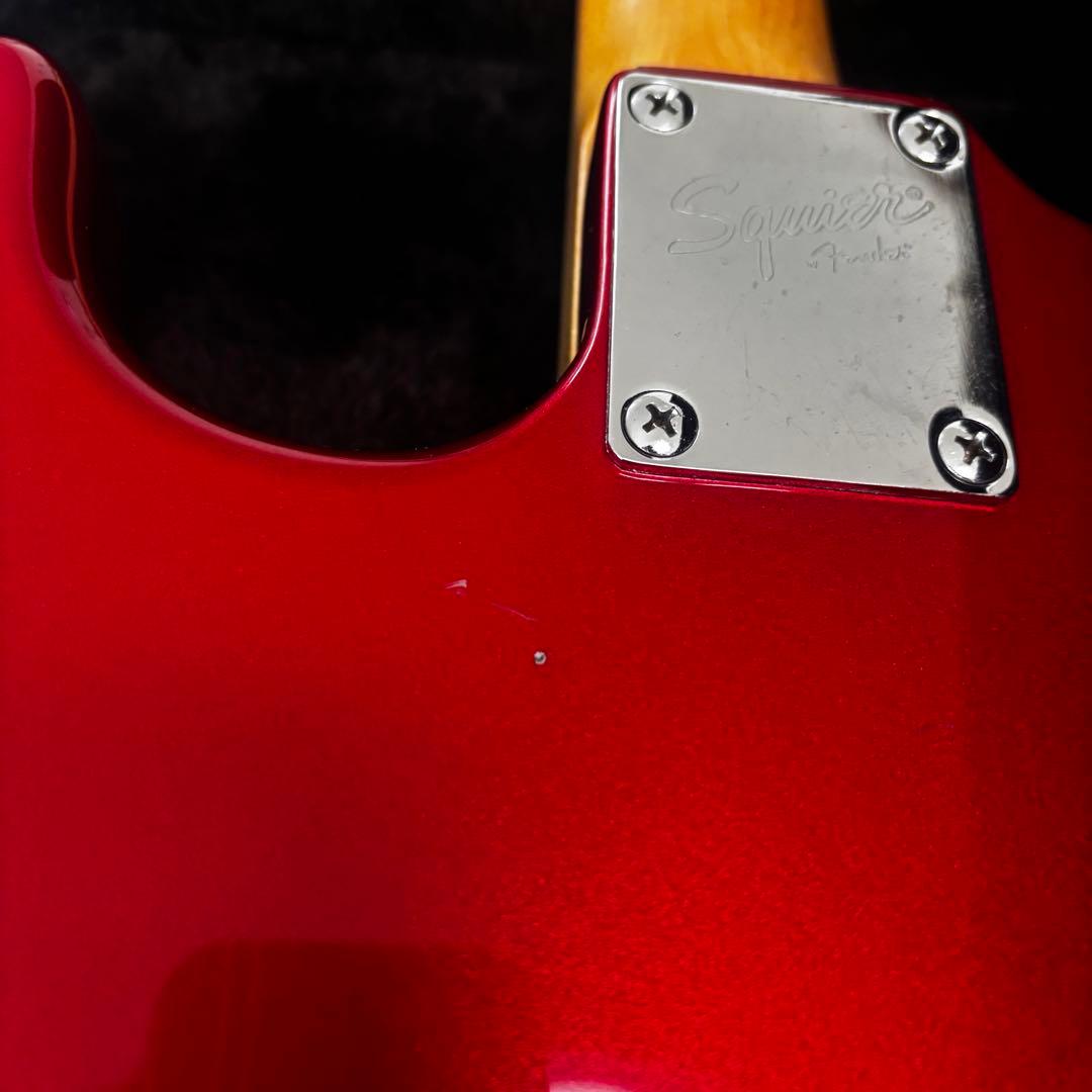 【人気のCAR】Squier by fender ストラトキャスター　2004年