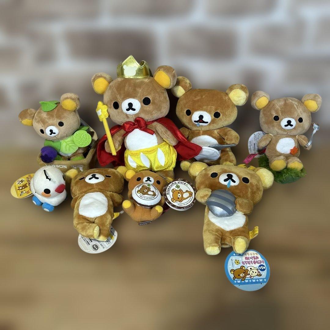 【希少】リラックマぬいぐるみ・グッズ　大量まとめ売り　限定品・未使用多数！