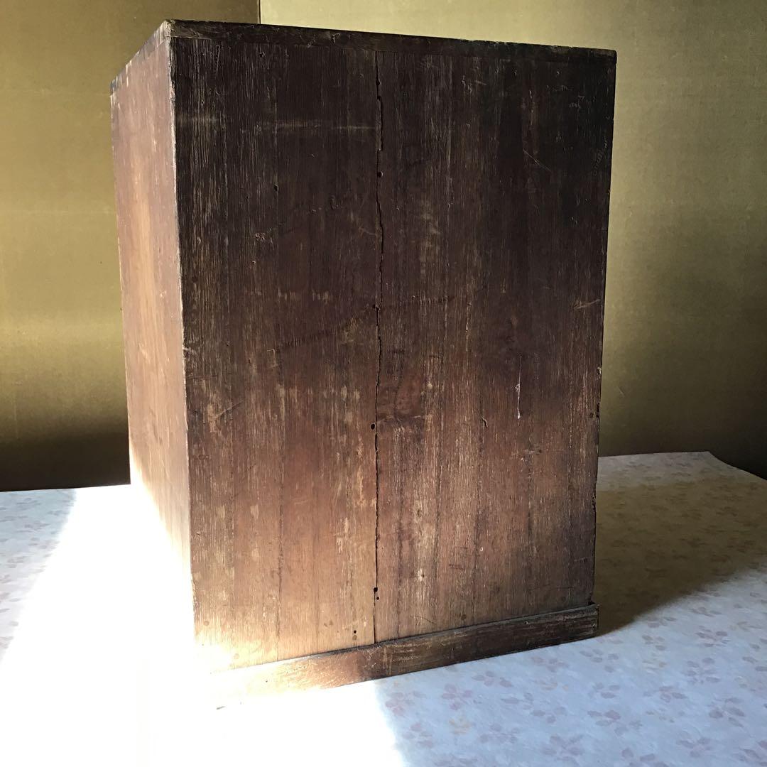 時代物　白薩摩焼　孔雀鶴首瓶