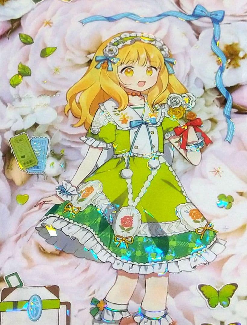 ✩のこり２✩J358＃青苹果(贝壳光)浮光切り売り海外人物マステ女の子