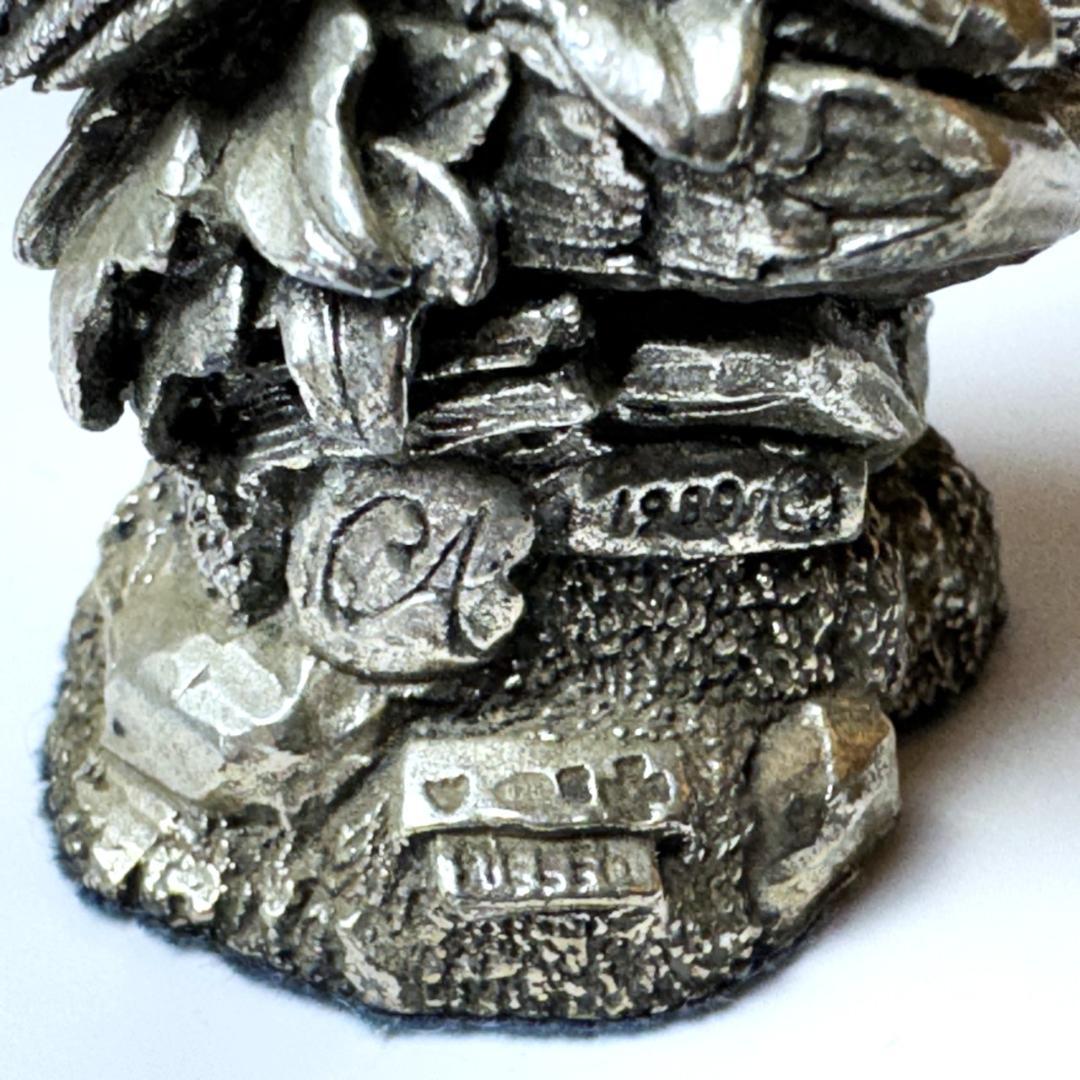 カントリーアーティスト スターリングシルバー フクロウ ふくろう 92g 英国