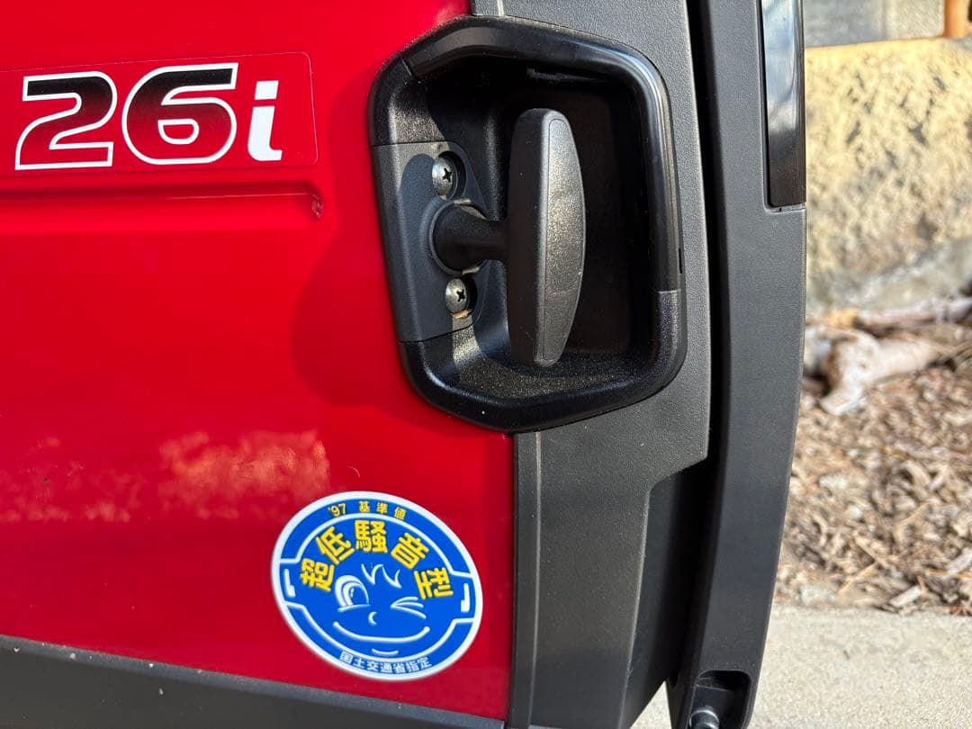 ボブ　発電機　HONDA EU26i 使用少なめ　ECOモード　取扱説明書