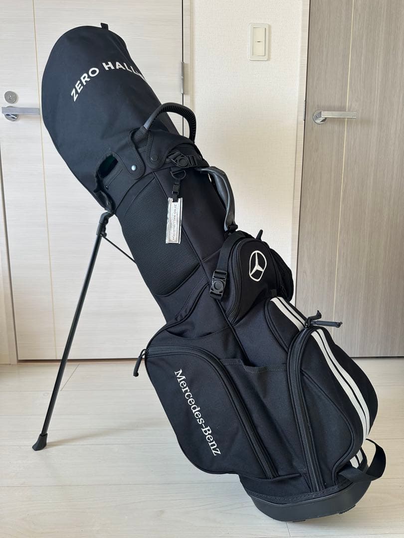 メルセデスベンツZERO HALLIBURTON キャディバッグ 美品 ブラック