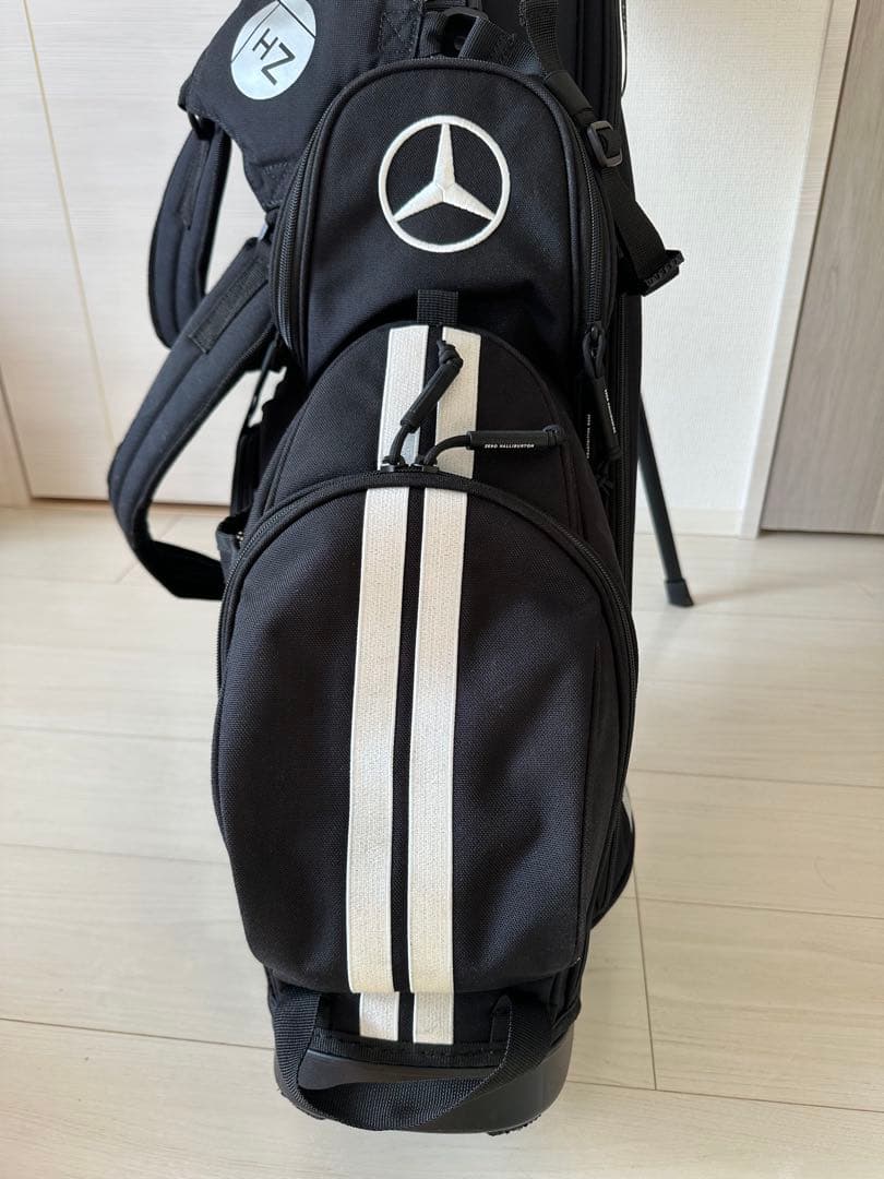 メルセデスベンツZERO HALLIBURTON キャディバッグ 美品 ブラック