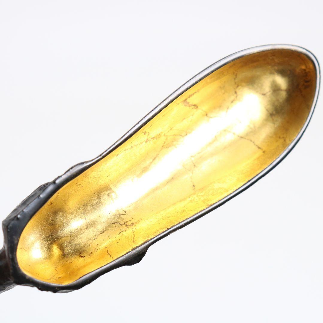 畦地粒俵作 乾漆 長茄子香合 茶道具 共箱共布　rC794　N4