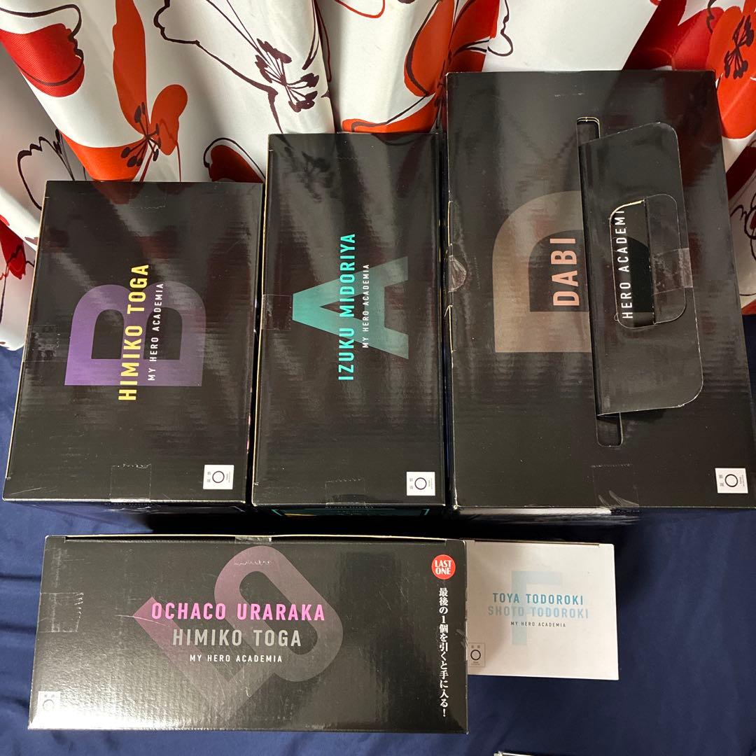 ヒロアカ　一番くじ　幸せの上に　僕のヒーローアカデミア　セミコンプリート　34種