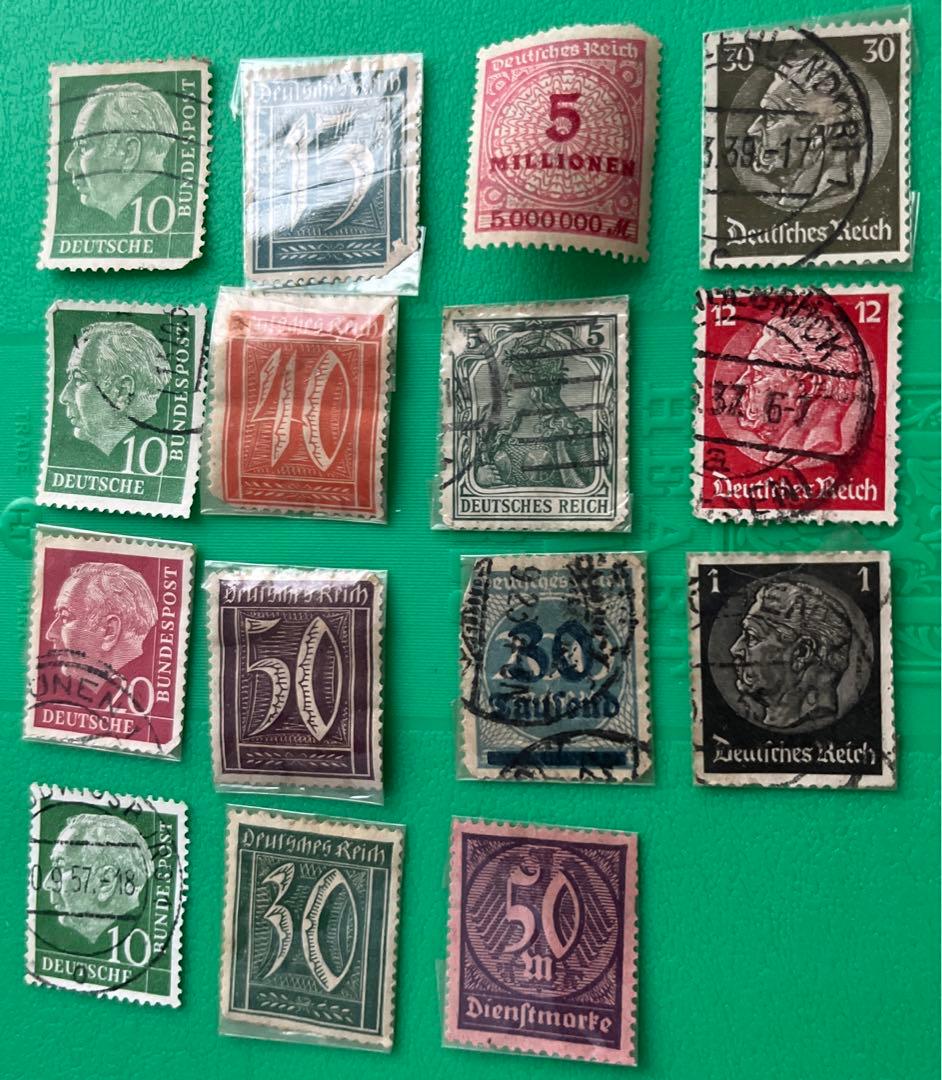 ドイツ連邦 使用済み切手セット