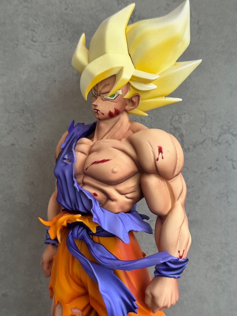 ドラゴンボール 孫悟空リペイント 三次元彩色