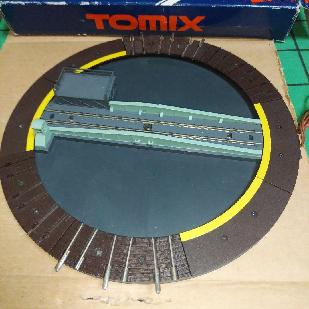 トミックスTOMIX1603手動ターンテーブル転車台1個・4212複線機関庫2個