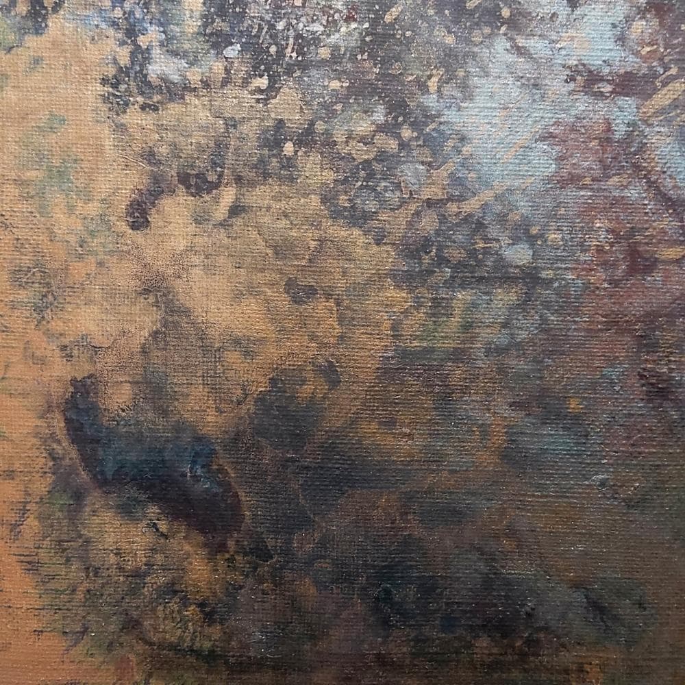 内野隆文　絵画　SM（サムホール）抽象画　現代美術　アート作品　キャンバス　真作