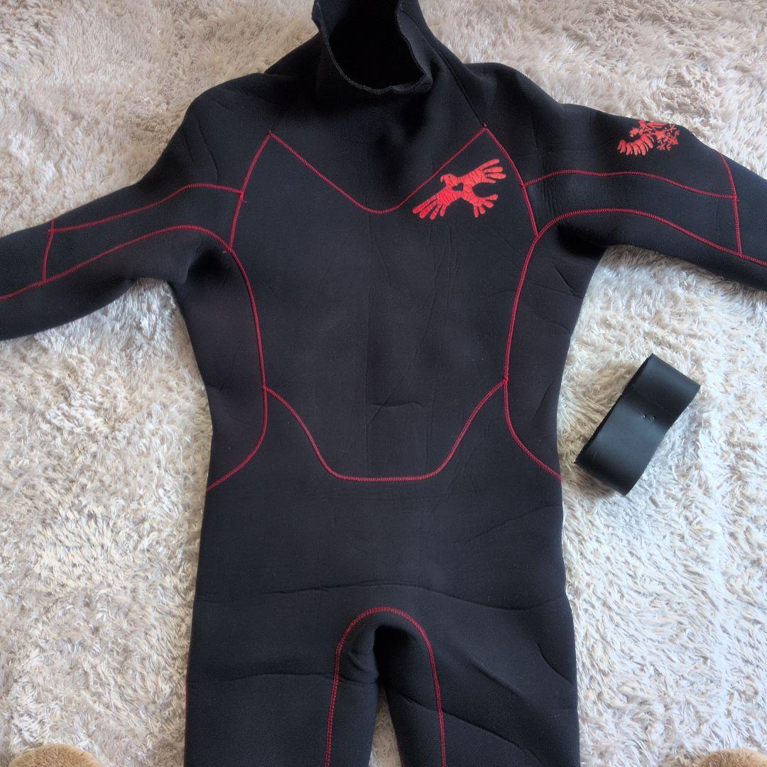 4mm ジャージ フルスーツ ナキサーフ　ネックエントリー