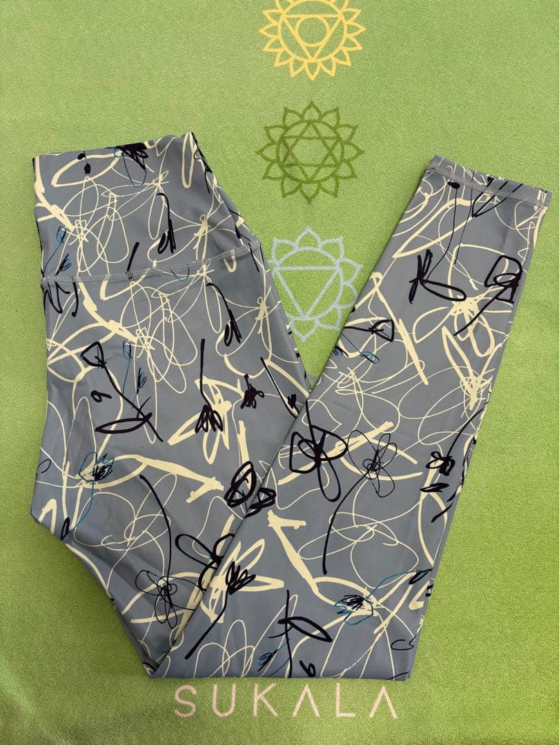 【SUKALA】 リボンフラワーヨガウエア3点セット Mサイズ