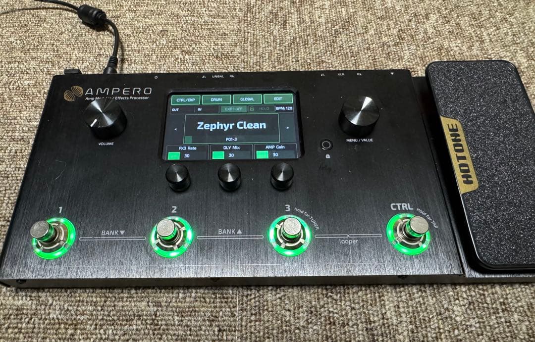 ギター HOTONE AMPERO ONE