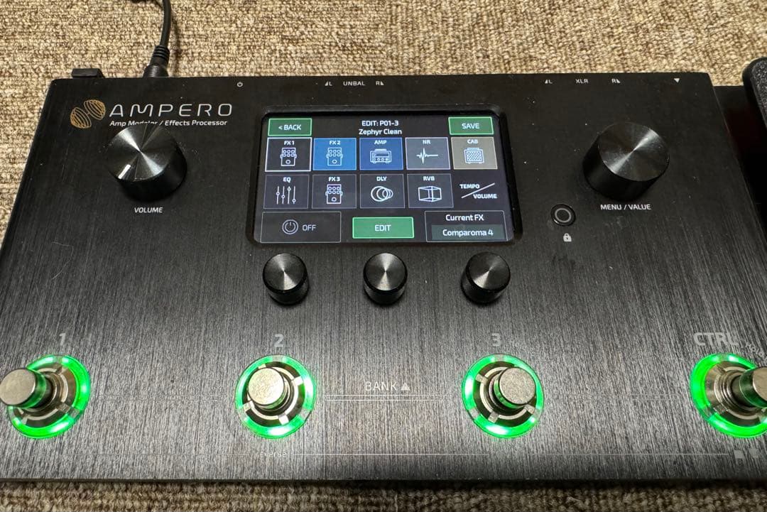 ギター HOTONE AMPERO ONE