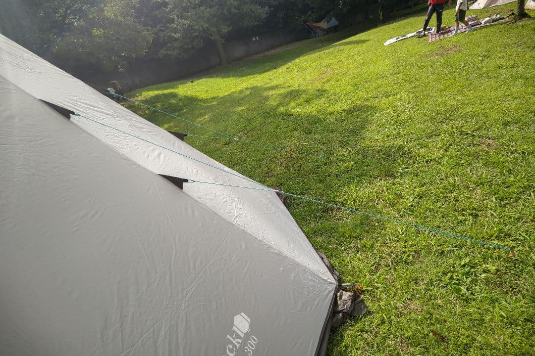 ワンポールテント UJack Desert 300 非純正グランドシート付