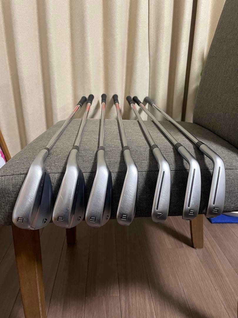 テーラーメイド　P790 （2021）アイアンセット　5〜A モーダス105R