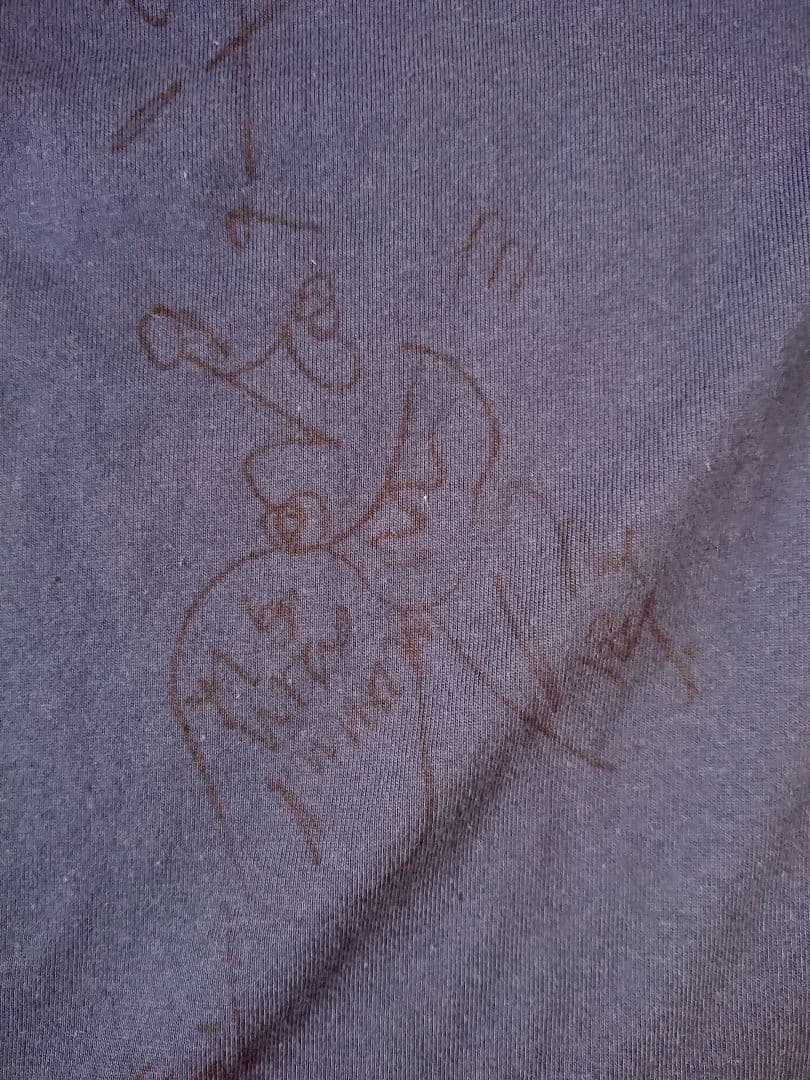 MAN WITH A MISSIONメンバー直筆サインTシャツ