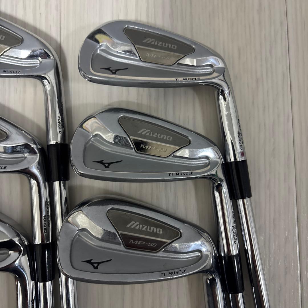 ミズノ Mizuno MP-59 TI MUSCLE アイアンセット 6本