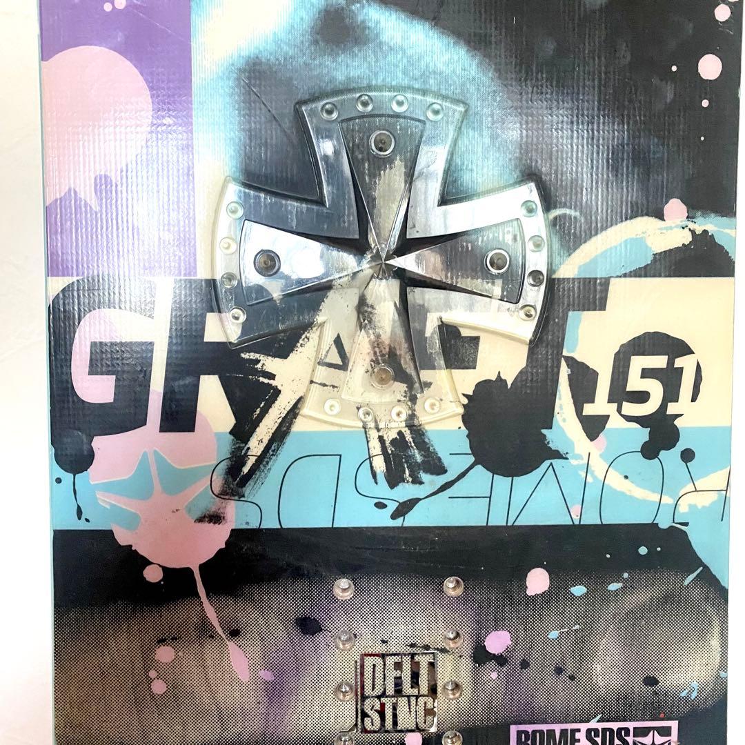 ROME SDS GRAFT 151cm FLUX RK30 Mサイズ スノボ