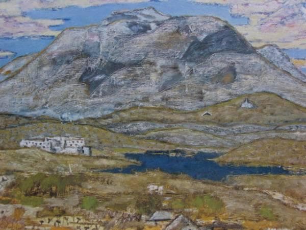 田崎広助、九重山の晩秋、限定・豪華希少画集（レゾネ）、日本の名山